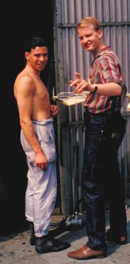 Gunni Asshauer avec Jim Clark